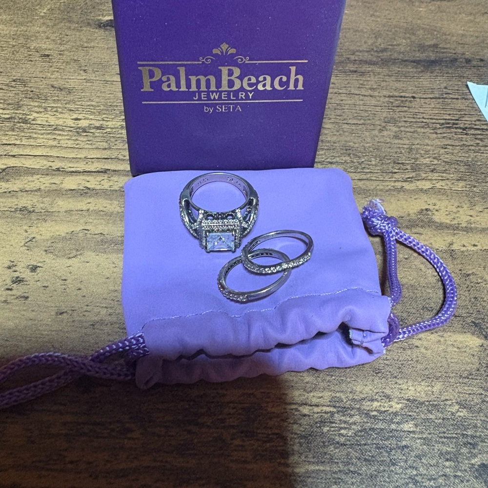 PalmBeach Halo Bridal Ring